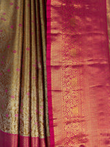 MIMOSA Maroon Kanjivaram Art Silk Saree — fleets shot full lifestyle