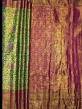 MIMOSA Saree Saree — pallu and zari work detail