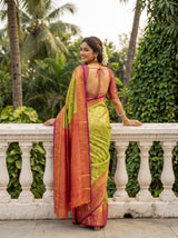 MIMOSA Saree Saree — pose 2 styling detail