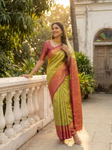 MIMOSA Saree Saree — pose 5 styling detail
