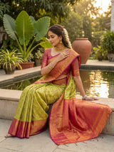 MIMOSA Saree Saree — pose 8 styling detail