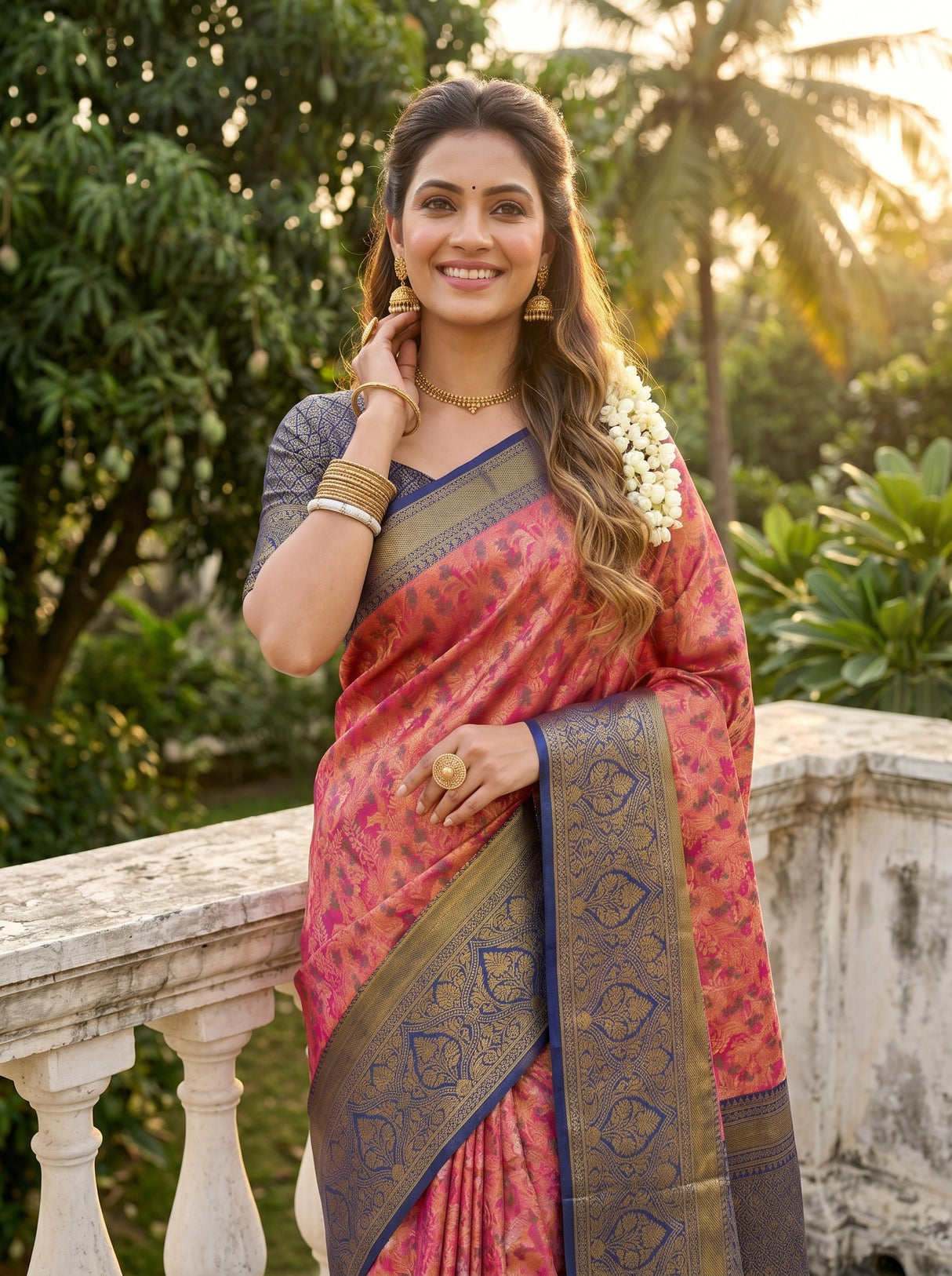 MIMOSA Saree Saree — pose 10 styling detail