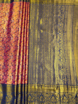 MIMOSA Saree Saree — pallu and zari work detail