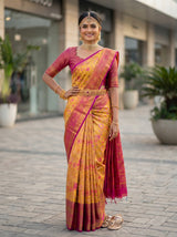 MIMOSA Saree Saree — pose 4 styling detail