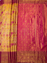 MIMOSA Saree Saree — pallu and zari work detail