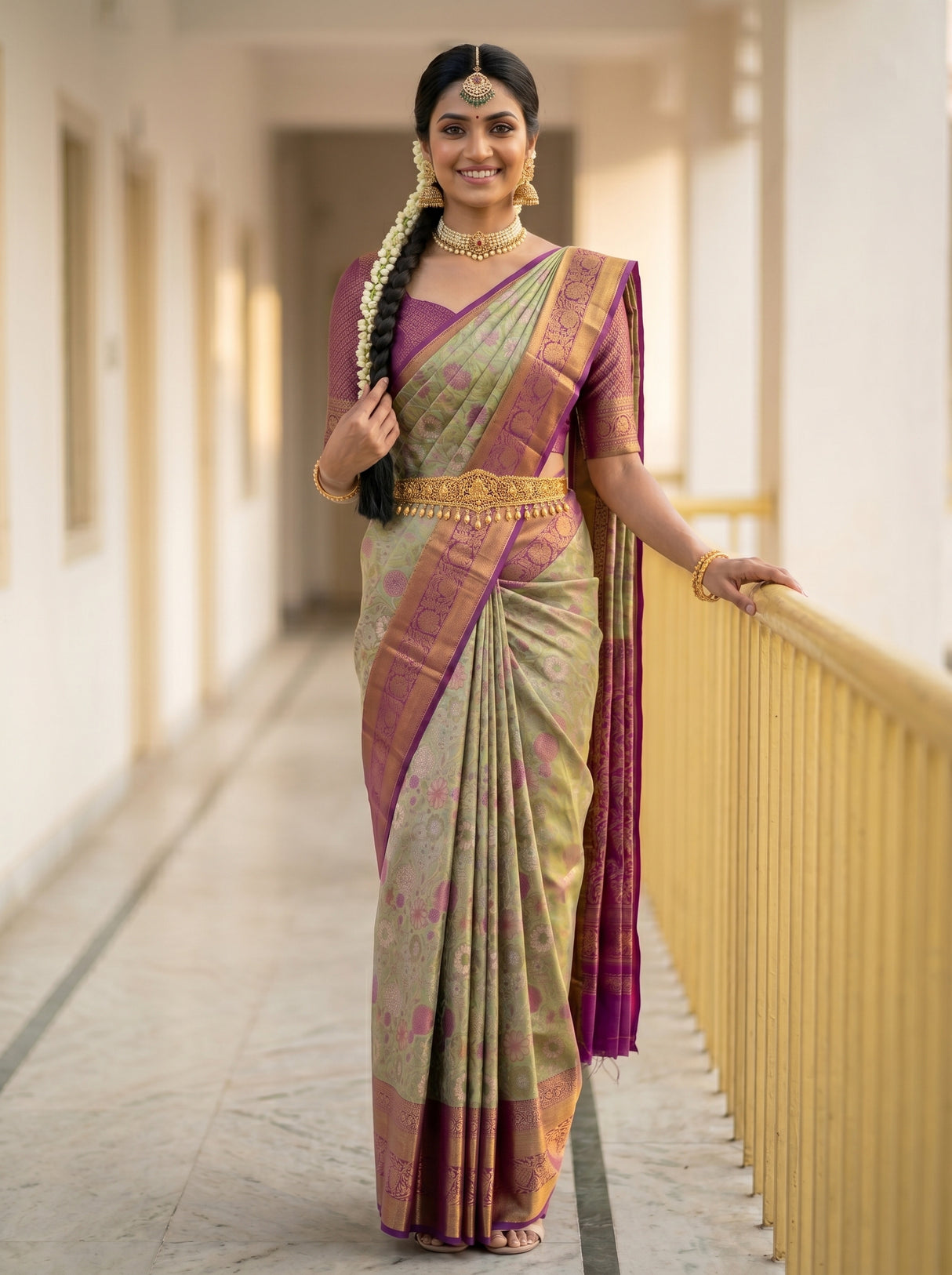 MIMOSA Saree Saree — pose 10 styling detail