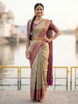 MIMOSA Saree Saree — pose 4 styling detail