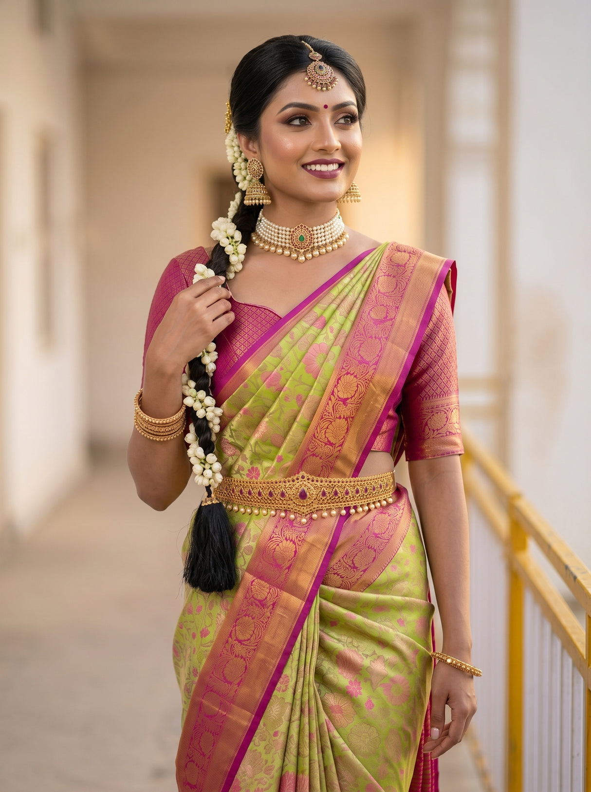 MIMOSA Saree Saree — pose 10 styling detail
