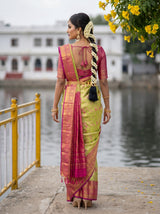 MIMOSA Saree Saree — pose 2 styling detail