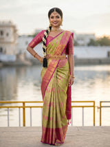 MIMOSA Saree Saree — pose 4 styling detail