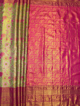 MIMOSA Saree Saree — pallu and zari work detail