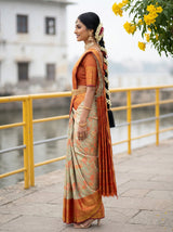 MIMOSA Saree Saree — pose 3 styling detail