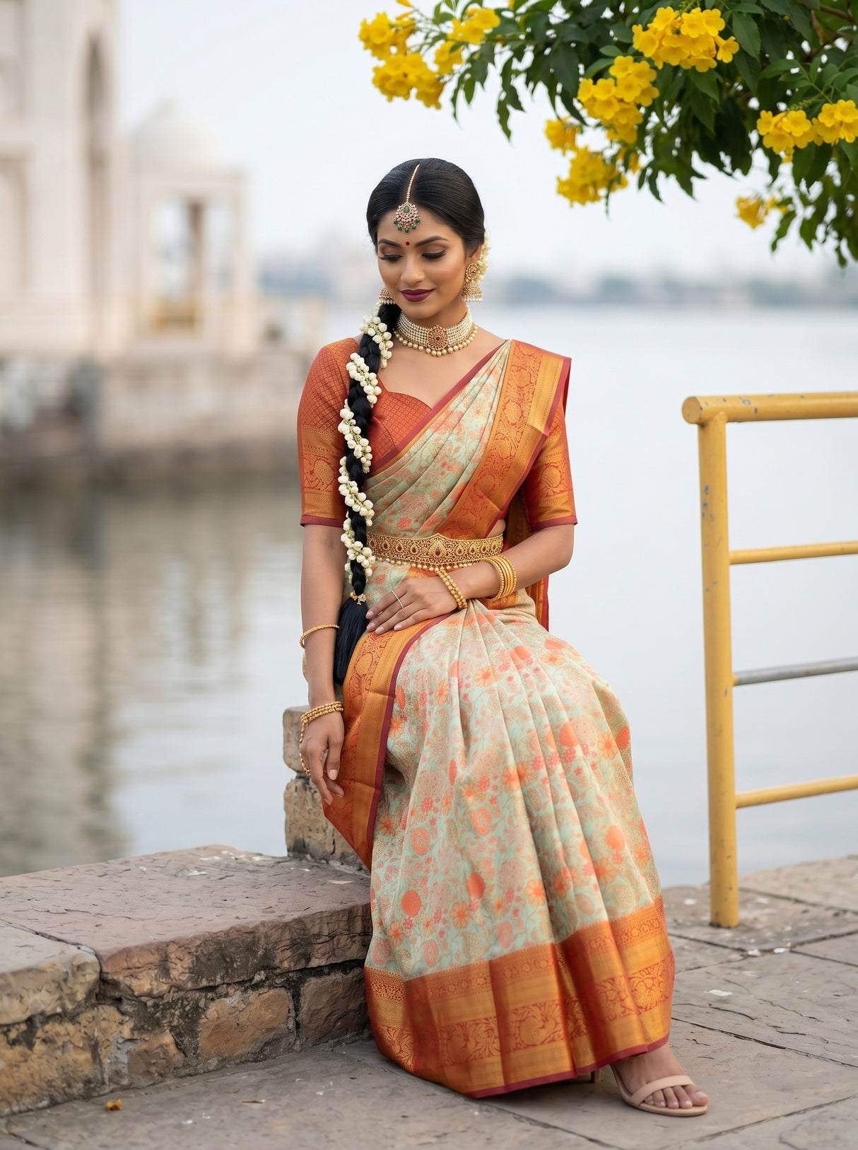 MIMOSA Saree Saree — pose 8 styling detail