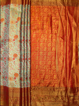 MIMOSA Saree Saree — pallu and zari work detail