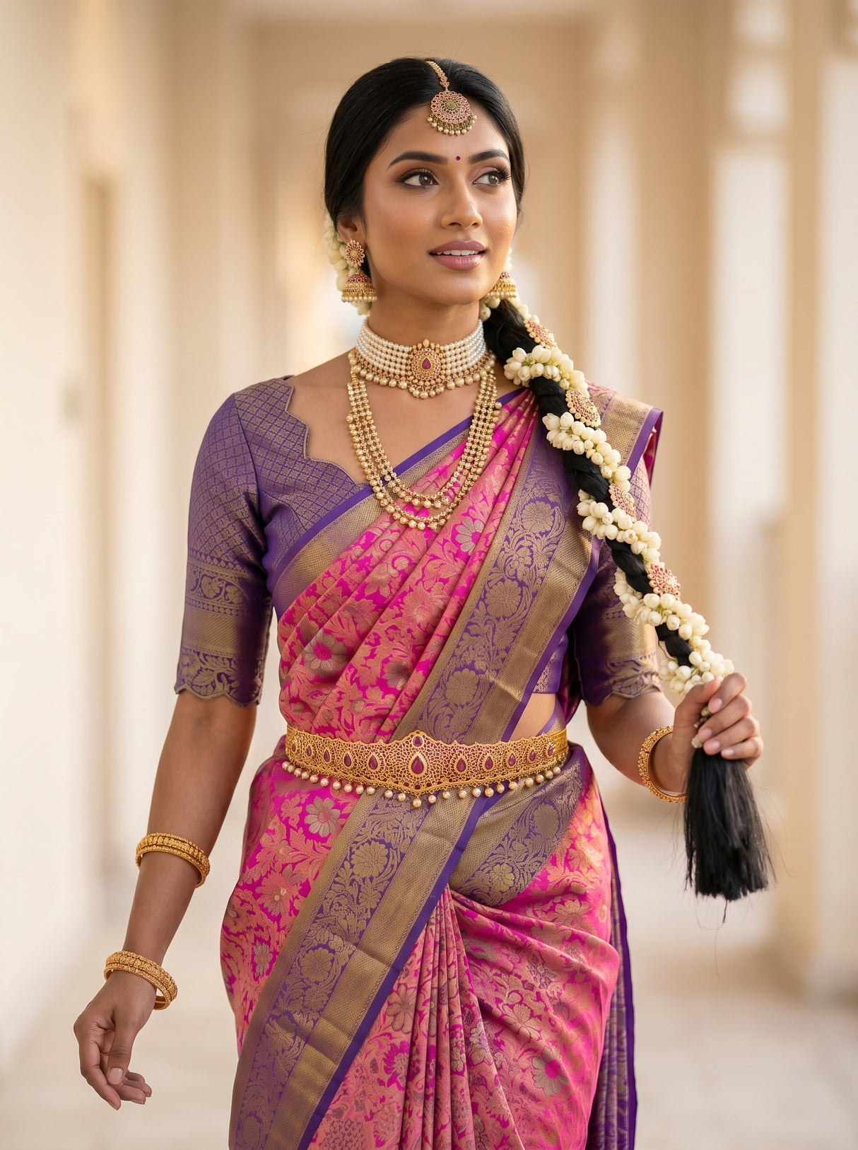 MIMOSA Saree Saree — pose 10 styling detail