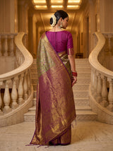 MIMOSA Saree Saree — pose 2 styling detail