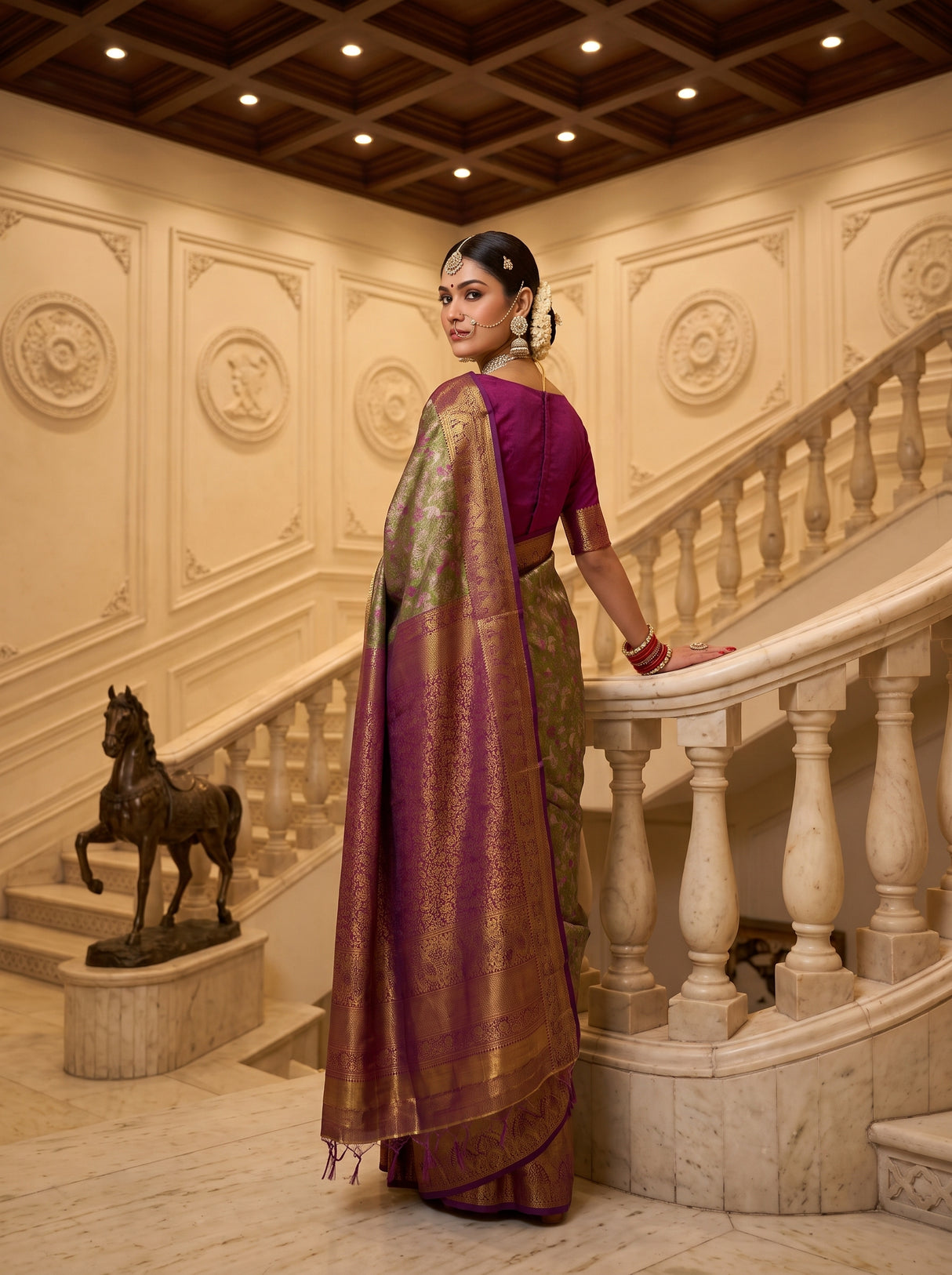 MIMOSA Saree Saree — pose 7 styling detail