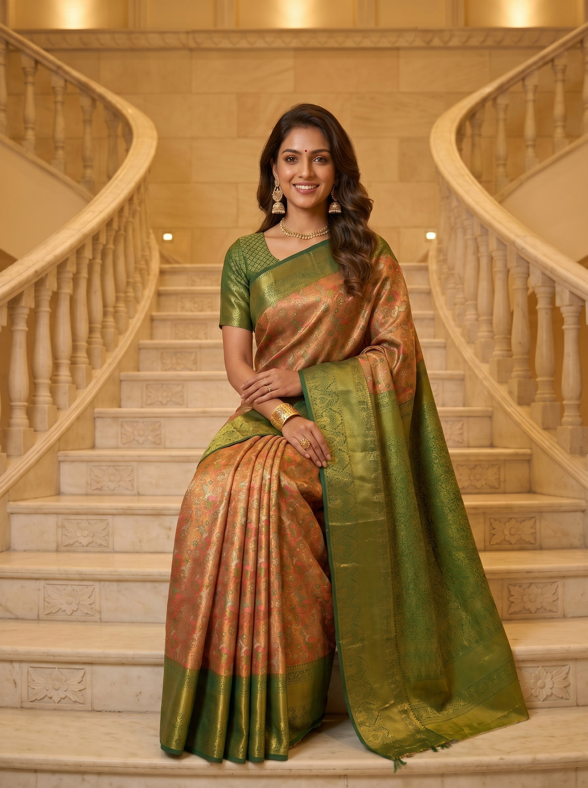 MIMOSA Saree Saree — pose 8 styling detail
