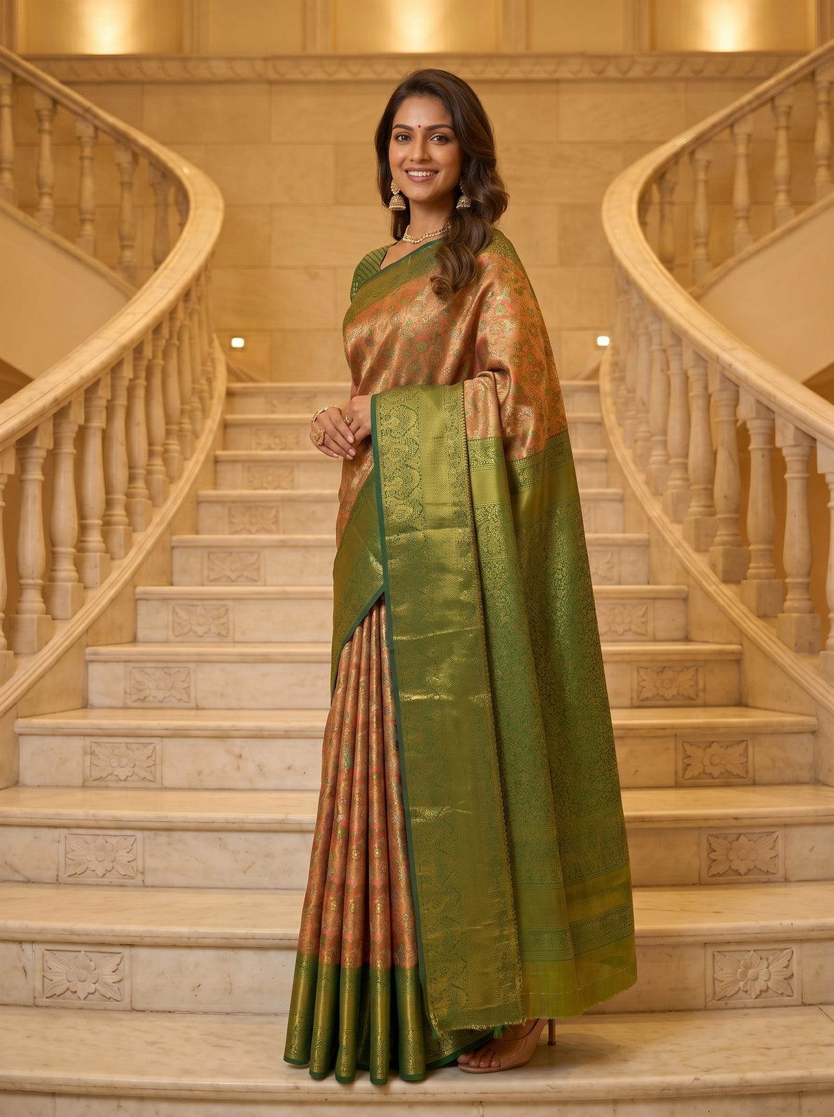 MIMOSA Saree Saree — pose 9 styling detail