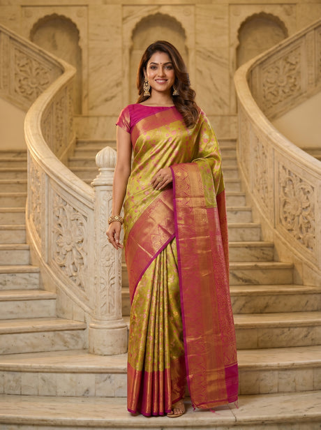 MIMOSA Saree Saree — front view on mannequin
