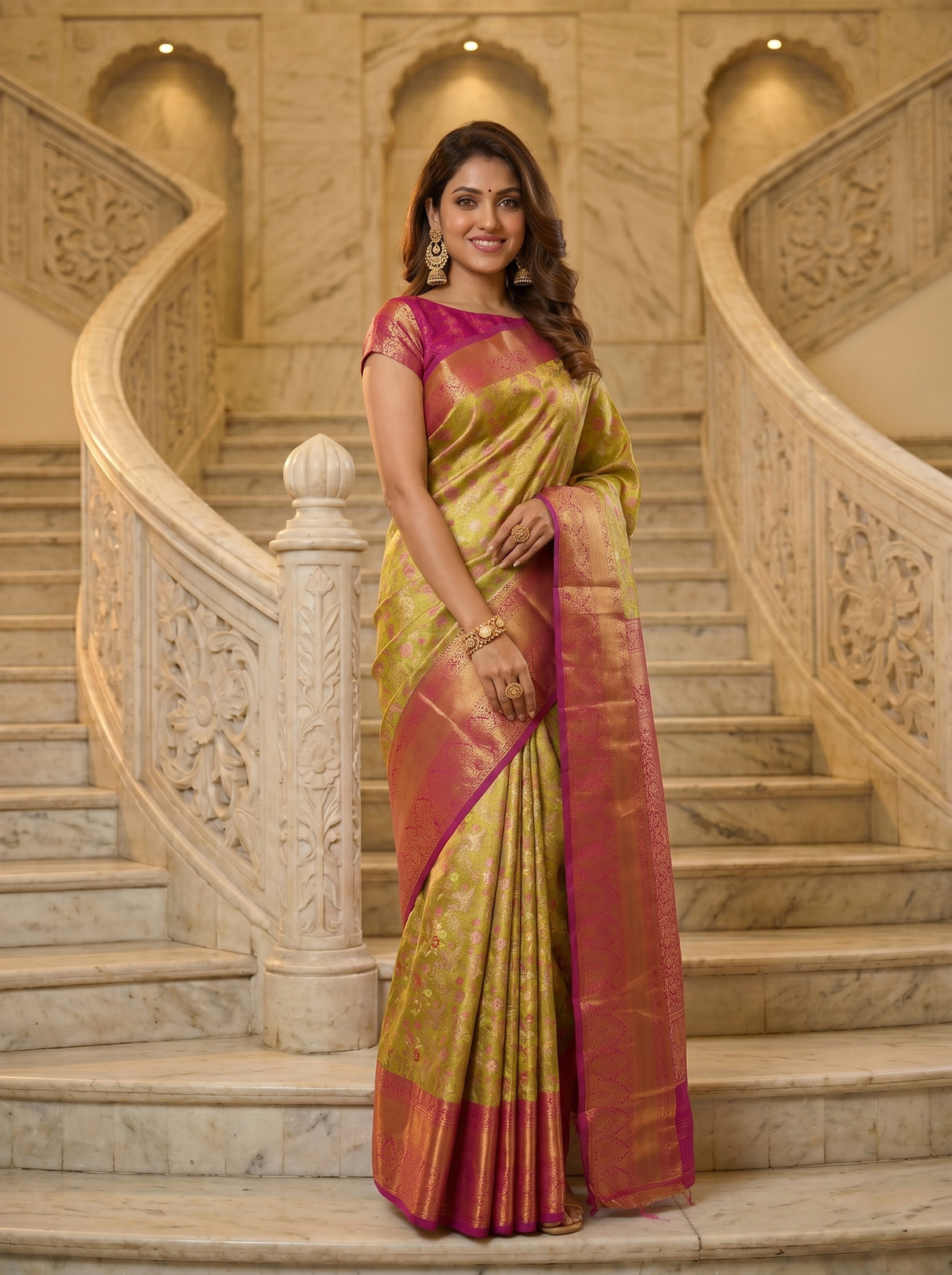 MIMOSA Saree Saree — pose 9 styling detail