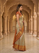 MIMOSA Saree Saree — pose 3 styling detail