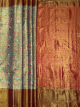 MIMOSA Saree Saree — pallu and zari work detail
