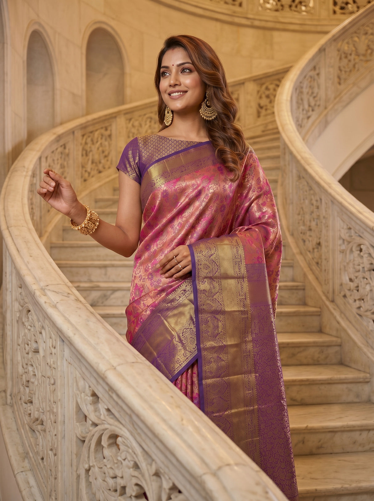MIMOSA Saree Saree — pose 10 styling detail