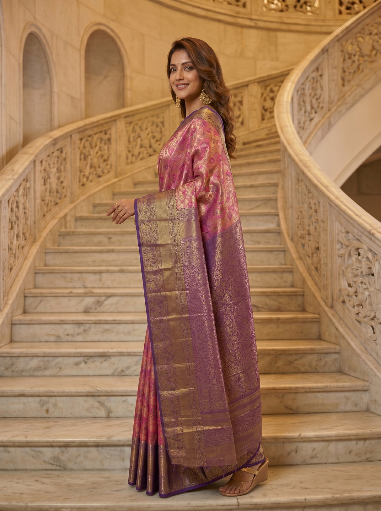 MIMOSA Saree Saree — pose 5 styling detail