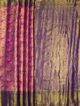 MIMOSA Saree Saree — pallu and zari work detail