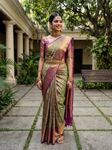 Green  Saree