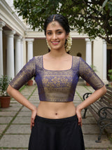 MIMOSA Rani Saree Saree — blouse close-up