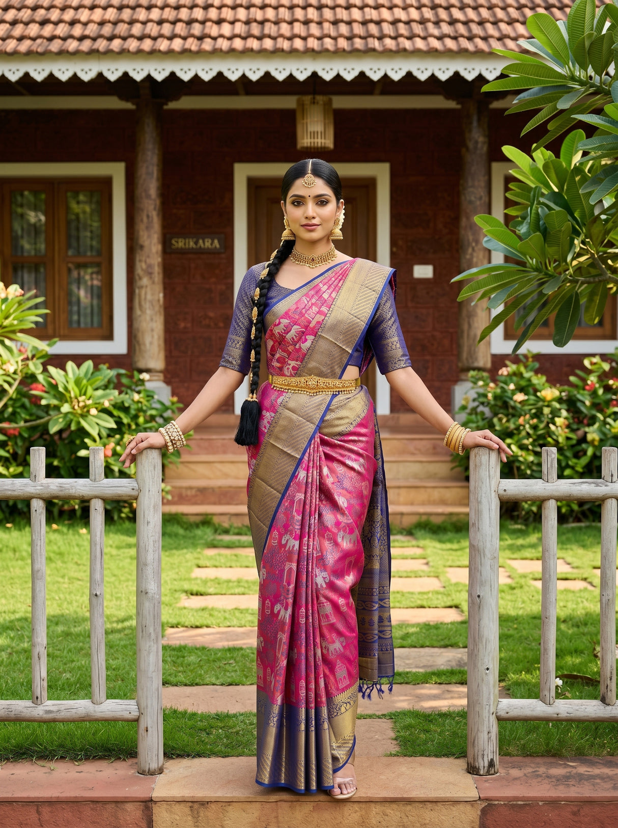Rani  Saree