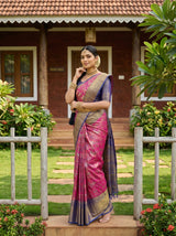 MIMOSA Rani Saree Saree — pose 5 styling detail