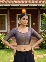 MIMOSA Rani Saree Saree — blouse close-up