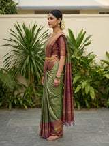 MIMOSA Saree Saree — pose 3 styling detail