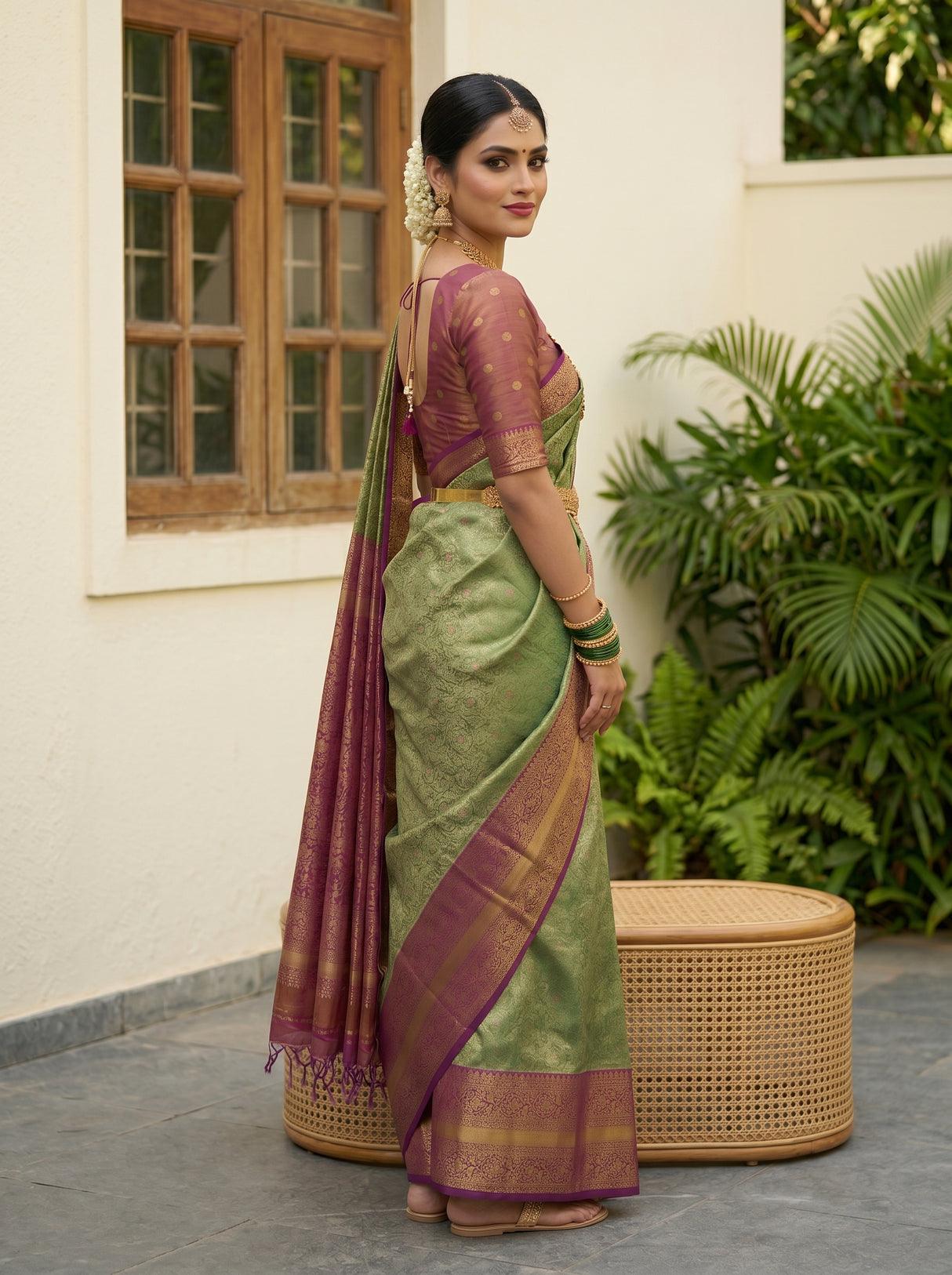 MIMOSA Saree Saree — pose 7 styling detail