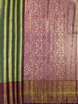 MIMOSA Saree Saree — pallu and zari work detail
