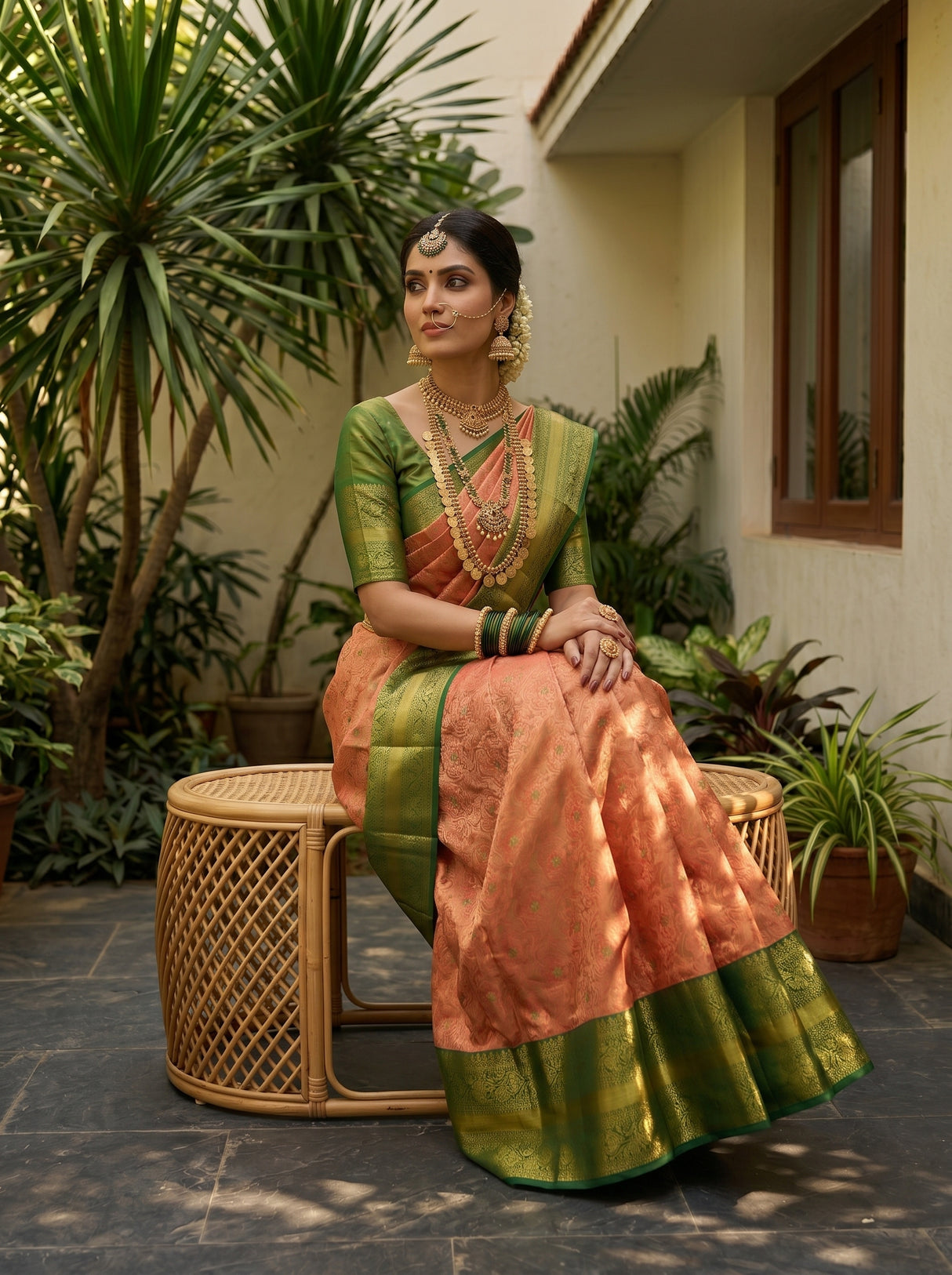 MIMOSA Saree Saree — pose 8 styling detail