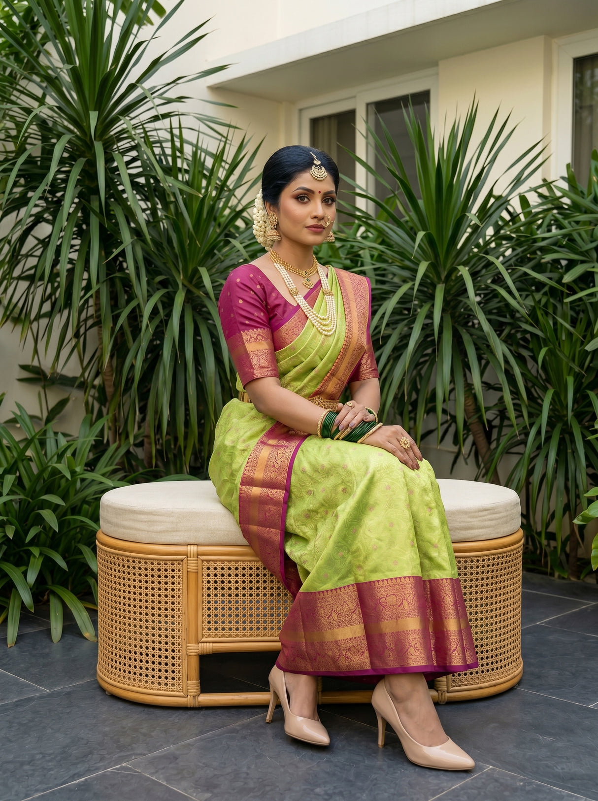 MIMOSA Saree Saree — pose 7 styling detail