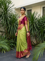 MIMOSA Saree Saree — pose 9 styling detail