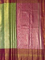 MIMOSA Saree Saree — pallu and zari work detail