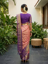 MIMOSA Saree Saree — pose 2 styling detail