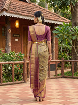 MIMOSA Saree Saree — pose 2 styling detail