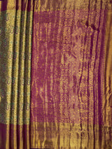 MIMOSA Saree Saree — pallu and zari work detail