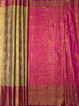 MIMOSA Saree Saree — pallu and zari work detail