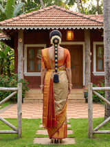 MIMOSA Saree Saree — pose 2 styling detail