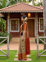 MIMOSA Saree Saree — pose 3 styling detail