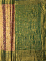 MIMOSA Saree Saree — pallu and zari work detail