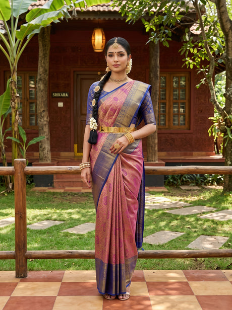 MIMOSA Saree Saree — front view on mannequin